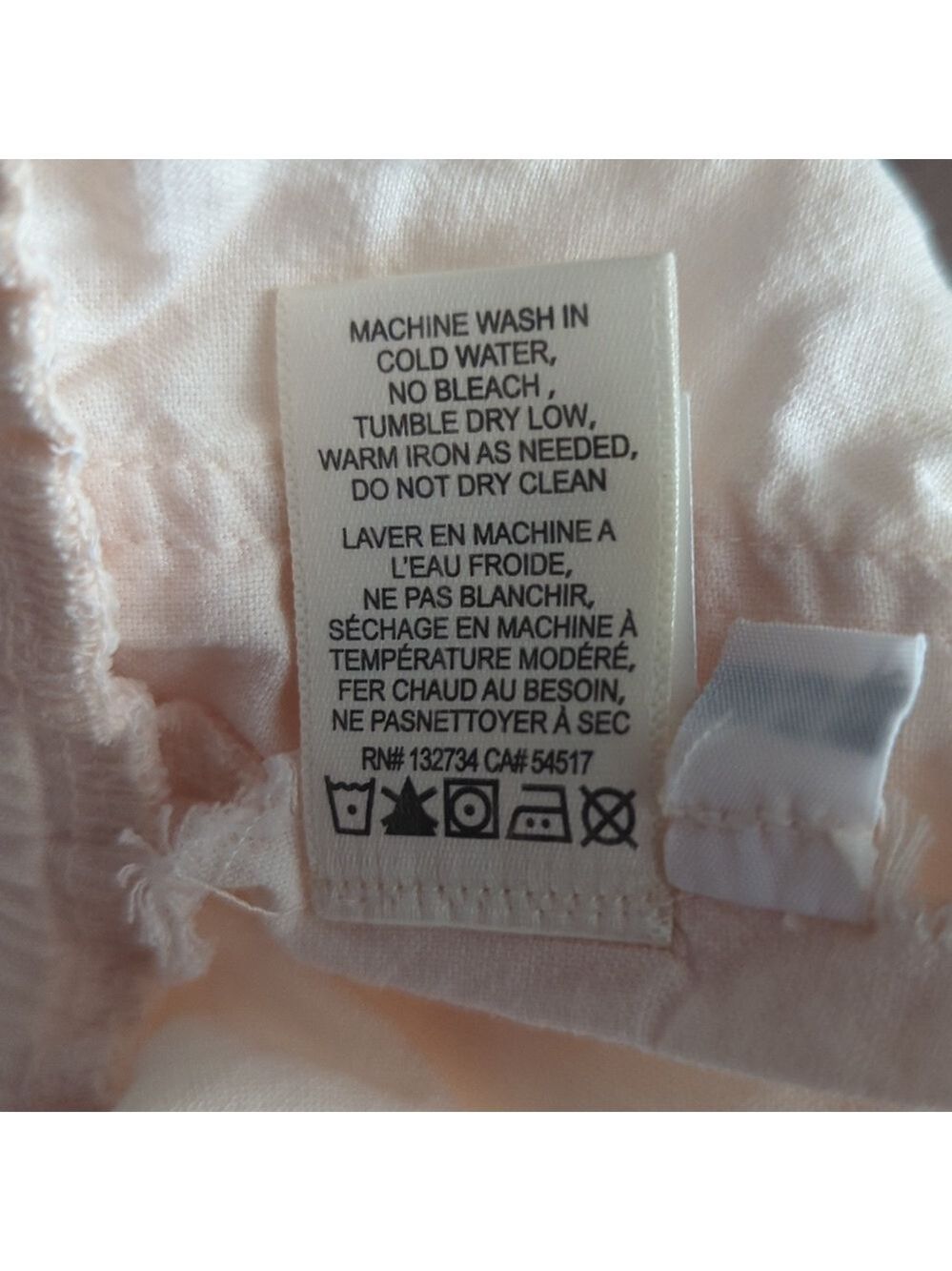 Cloth & Stone Cream Drawstring Shorts - Picture 6 of 9